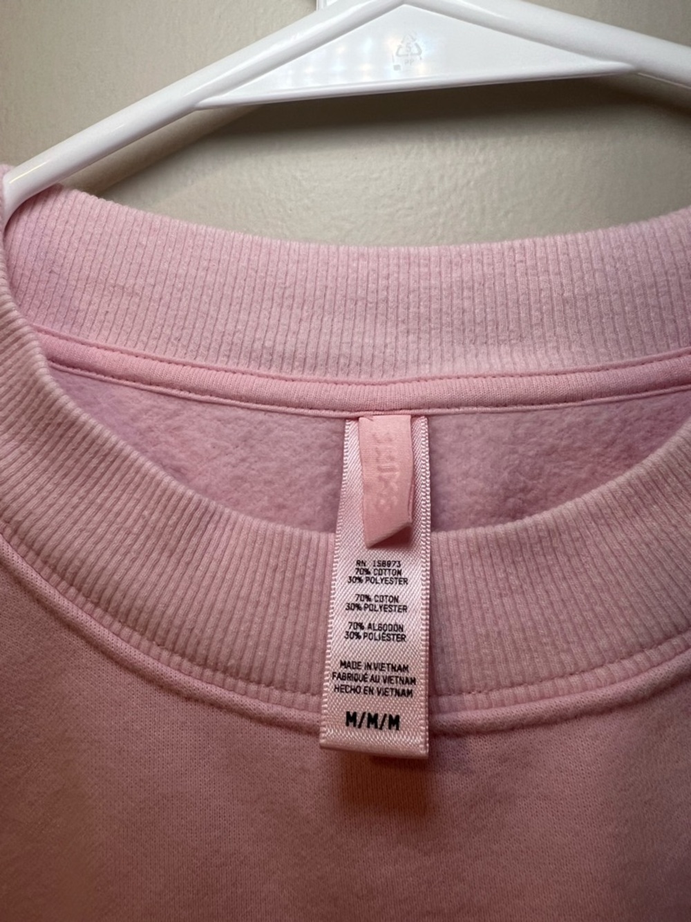 Skims Cherry Blossom Fleece Crewneck Limited Edition - Picture 4 of 5